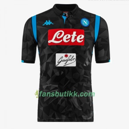 Fotballdrakt Napoli Bortetrøye 2018-2019 Kortermet
